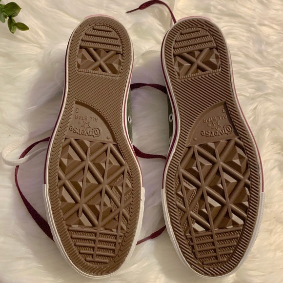 ❤️SOLD New leather Converse sneakers shoes - Picture 4 of 8